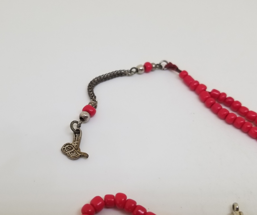 MERCAN TAŞINDAN MAMUL ANTİKA NAMAZ TESPİHİ