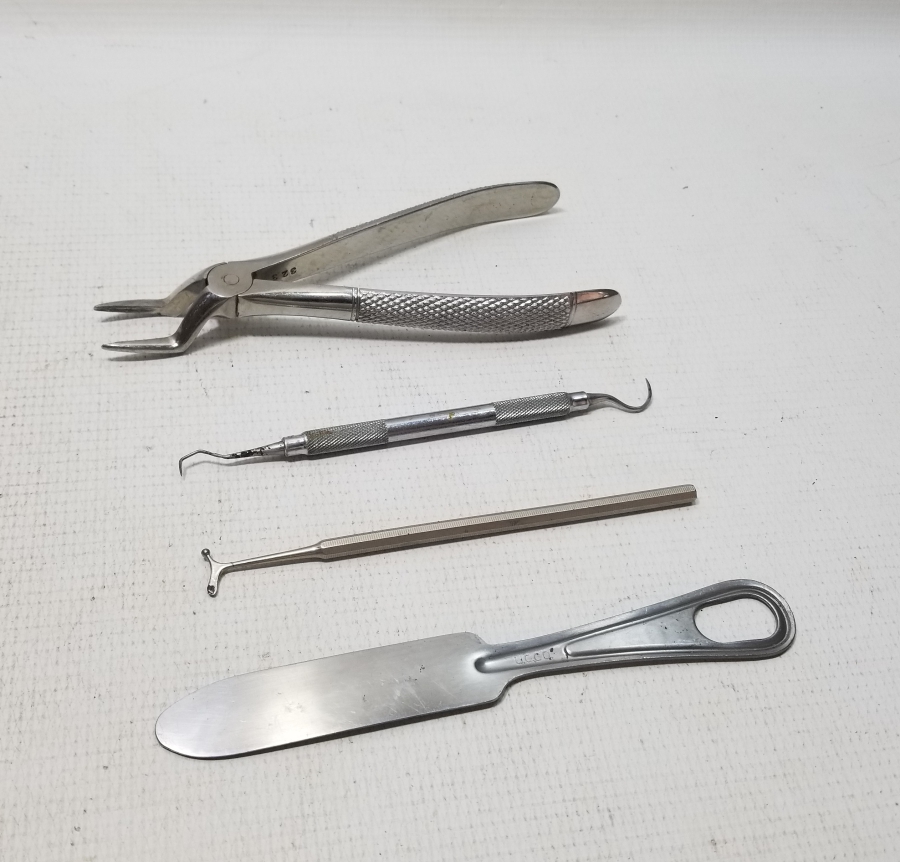 ANTİKA DİŞÇİ ALETLERİ LOTU