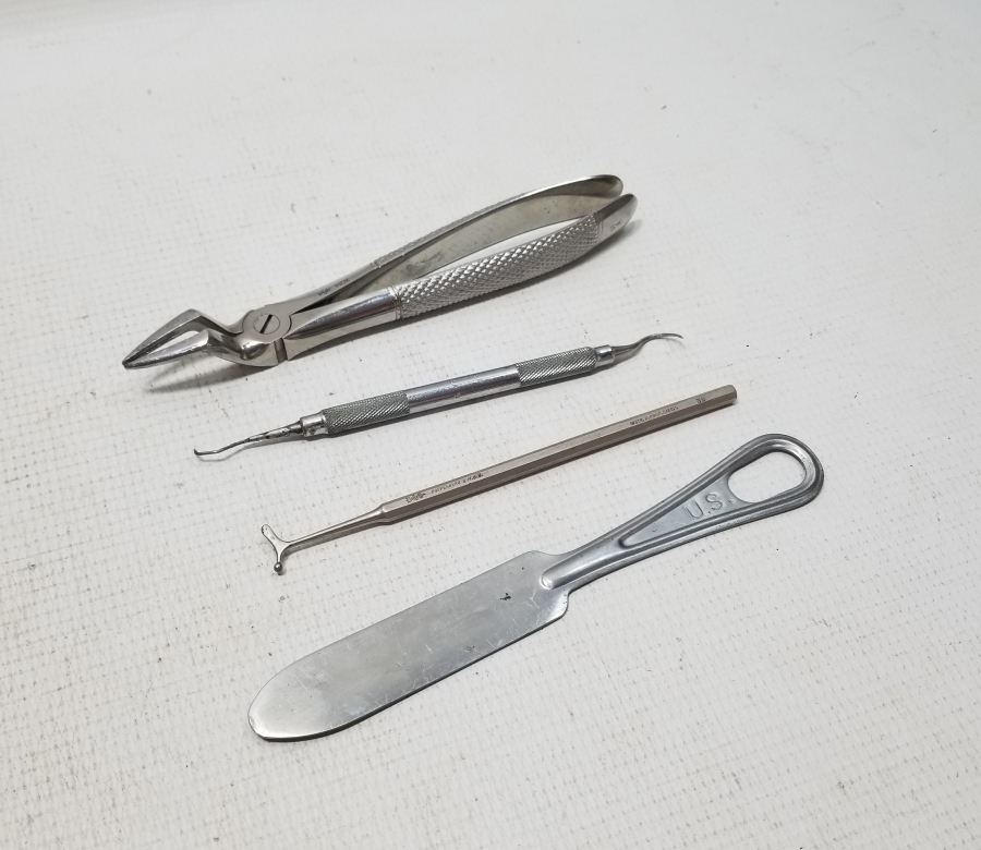 ANTİKA DİŞÇİ ALETLERİ LOTU