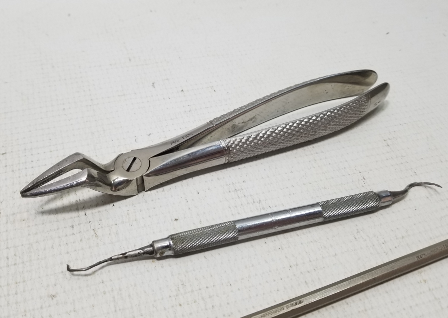 ANTİKA DİŞÇİ ALETLERİ LOTU