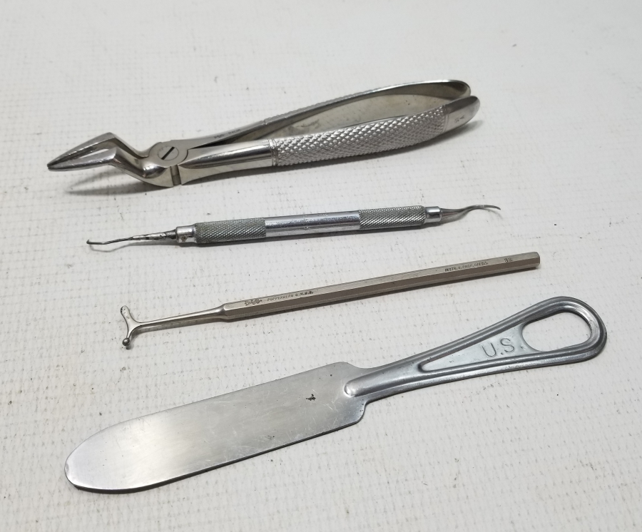 ANTİKA DİŞÇİ ALETLERİ LOTU