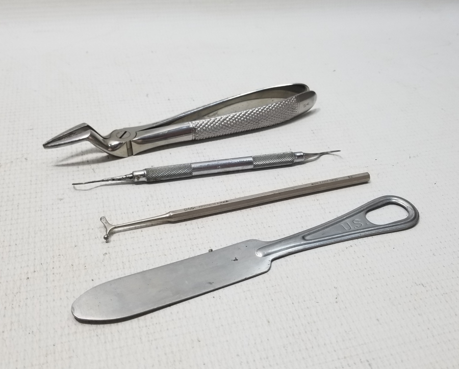 ANTİKA DİŞÇİ ALETLERİ LOTU