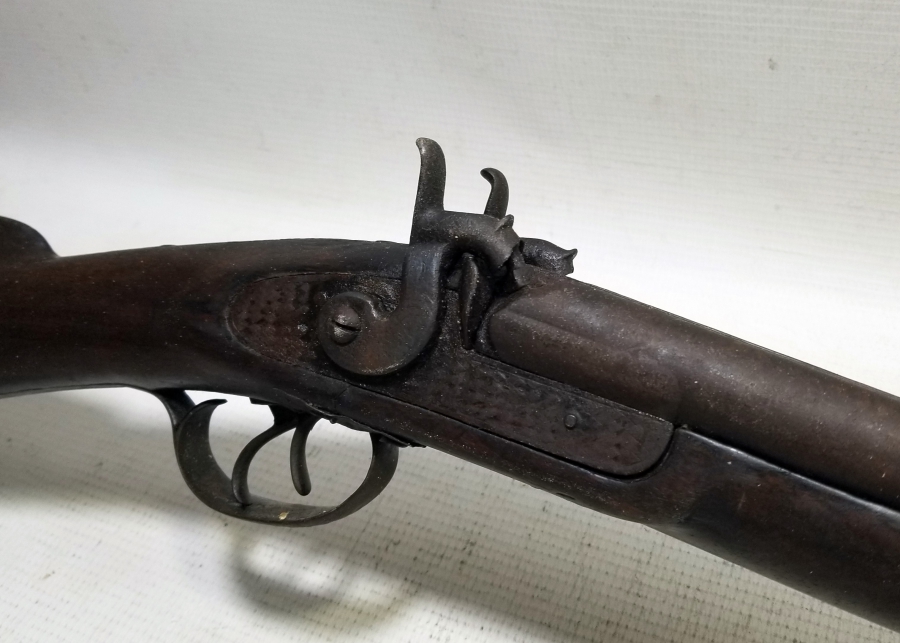 GÜMÜŞ ÇAKMA İŞÇİLİKLİ OSMANLI DÖNEMİ ÇİFTE DOLMA TÜFEK