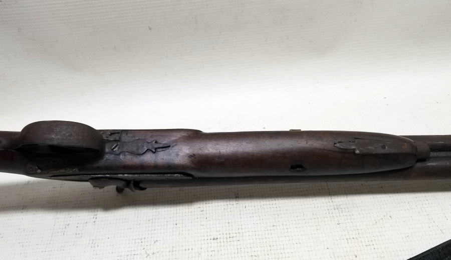 GÜMÜŞ ÇAKMA İŞÇİLİKLİ OSMANLI DÖNEMİ ÇİFTE DOLMA TÜFEK