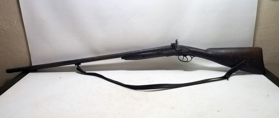 GÜMÜŞ ÇAKMA İŞÇİLİKLİ OSMANLI DÖNEMİ ÇİFTE DOLMA TÜFEK