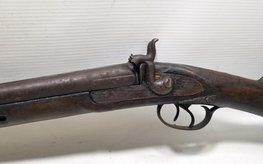 GÜMÜŞ ÇAKMA İŞÇİLİKLİ OSMANLI DÖNEMİ ÇİFTE DOLMA TÜFEK