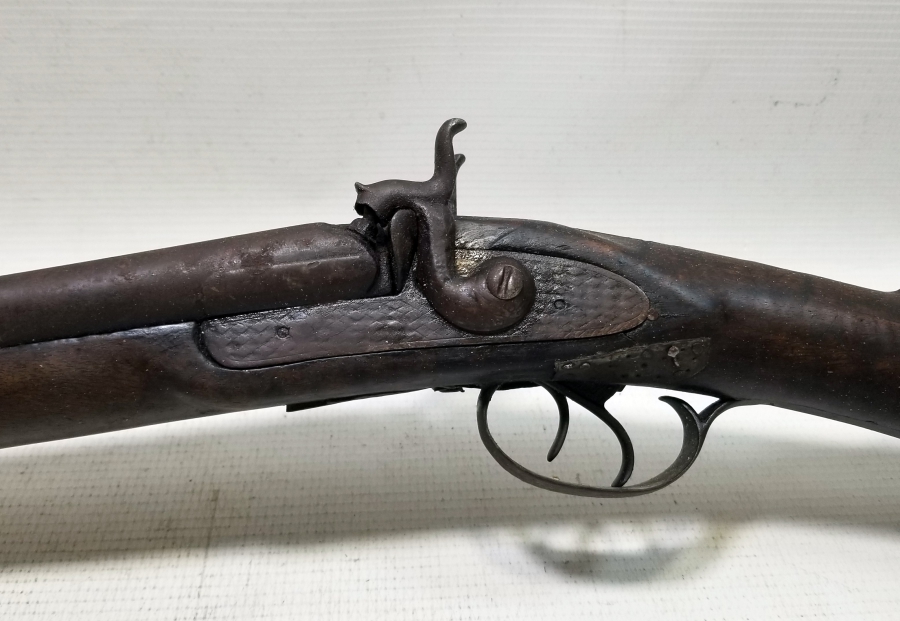 GÜMÜŞ ÇAKMA İŞÇİLİKLİ OSMANLI DÖNEMİ ÇİFTE DOLMA TÜFEK