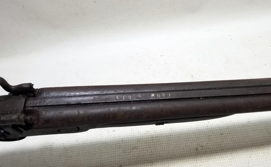 GÜMÜŞ ÇAKMA İŞÇİLİKLİ OSMANLI DÖNEMİ ÇİFTE DOLMA TÜFEK