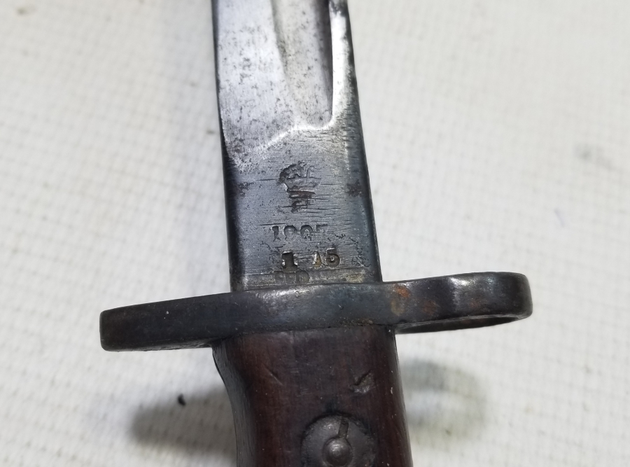 1. DÜNYA SAVAŞI DÖNEMİ NADİR İNGİLİZ ENFİELD TÜFEK SÜNGÜSÜ