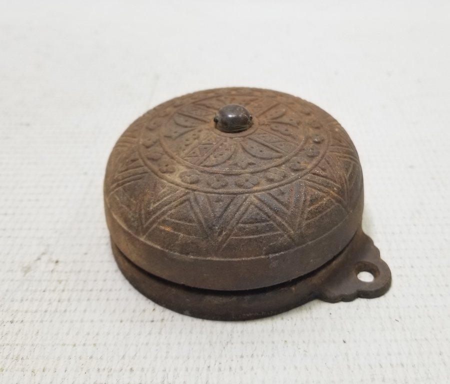 ÜZERİ KABARTMA İŞÇİLİKLİ ÇOK NADİR OSMANLI DÖNEMİ KAPI ZİLİ