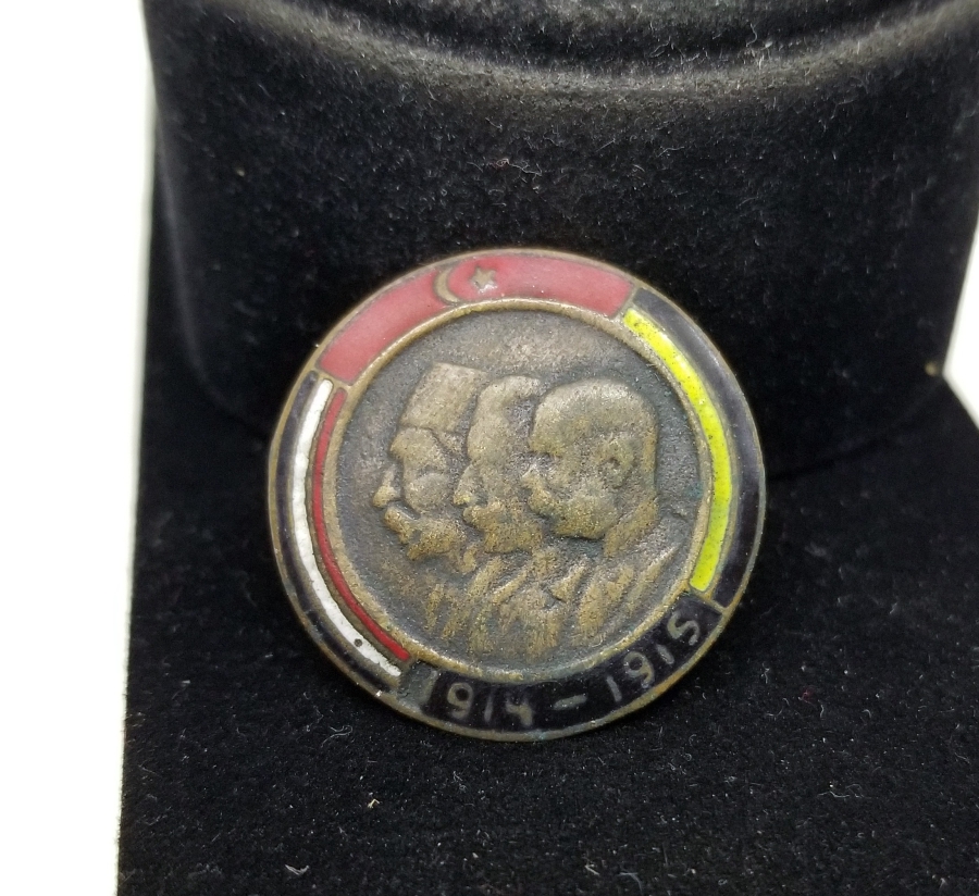 1. DÜNYA SAVAŞI DÖNEMİ ÜZERİ MİNELİ İTTİFAK ROZET