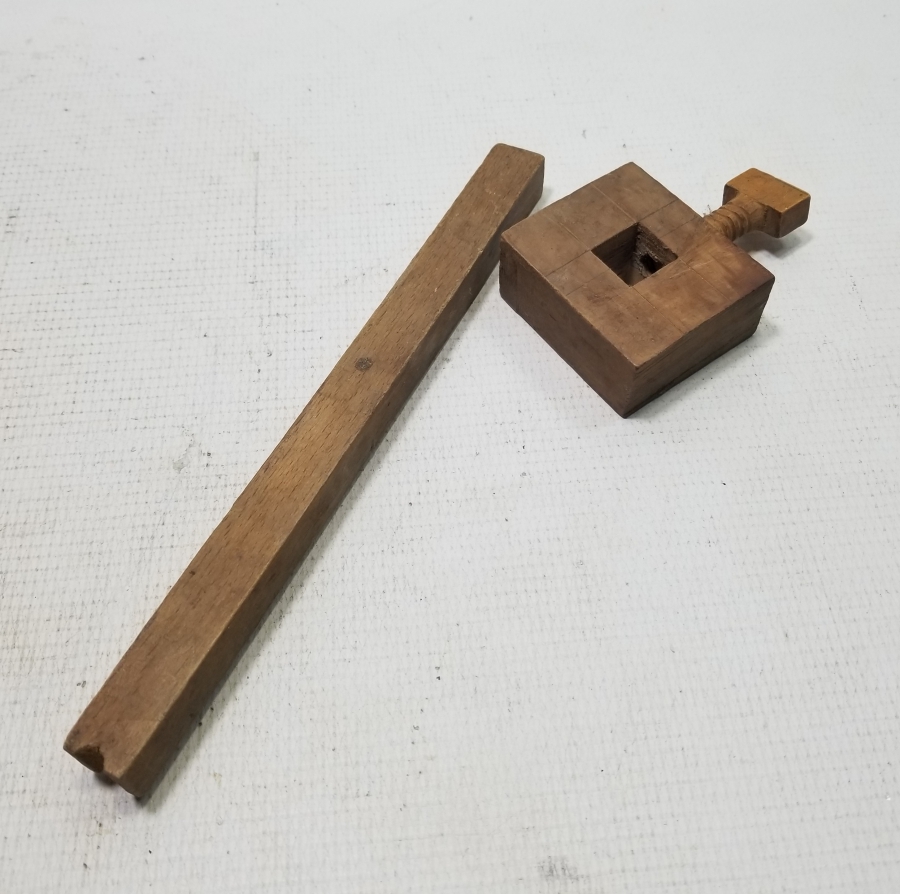 OSMANLI DÖNEMİ EL YAPIMI AHŞAP AMBAR KİLİDİ