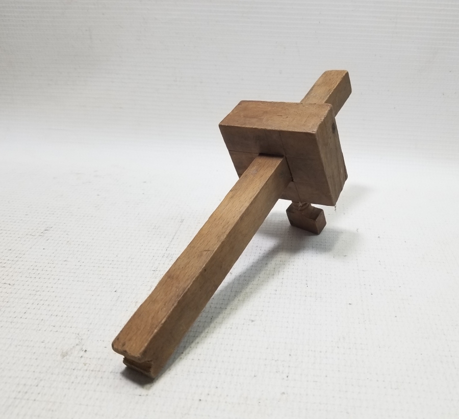 OSMANLI DÖNEMİ EL YAPIMI AHŞAP AMBAR KİLİDİ