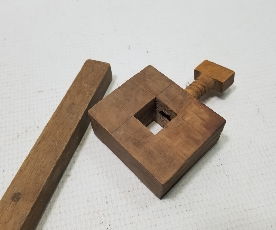 OSMANLI DÖNEMİ EL YAPIMI AHŞAP AMBAR KİLİDİ