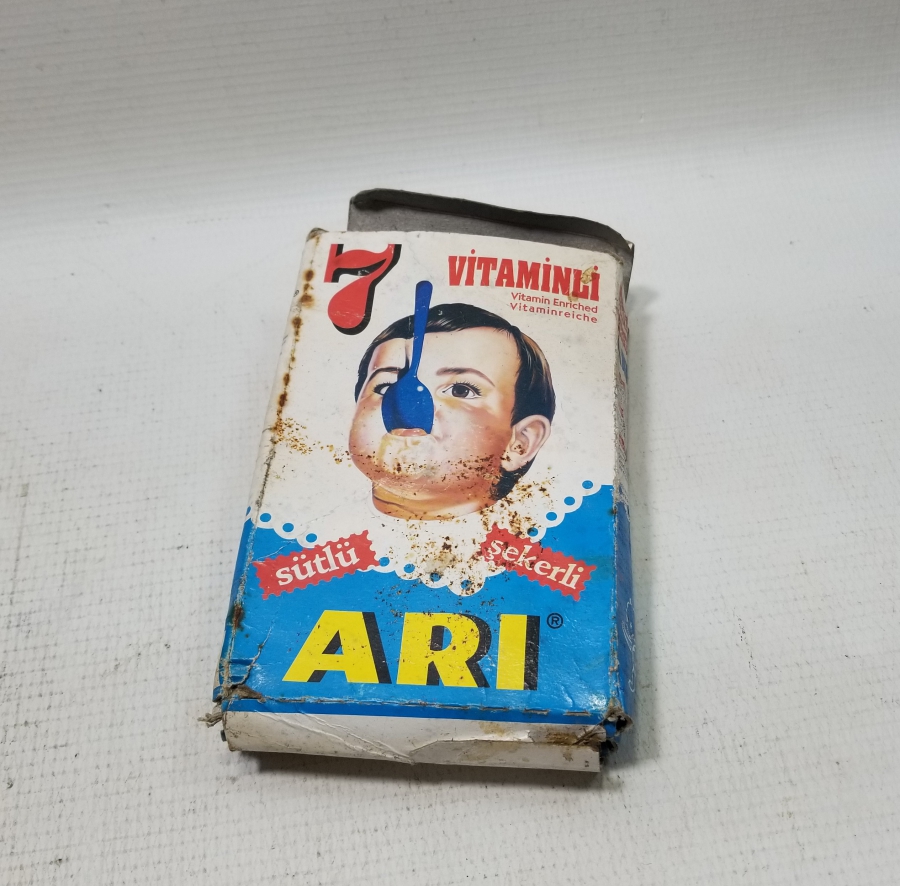 ANTİKA MUM VE MAMA KUTUSU