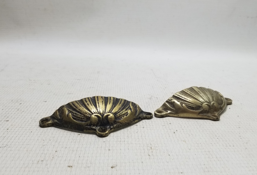 ÜZERİ KABARTMA İŞÇİLİKLİ OSMANLI ÇEKMECE KULBU