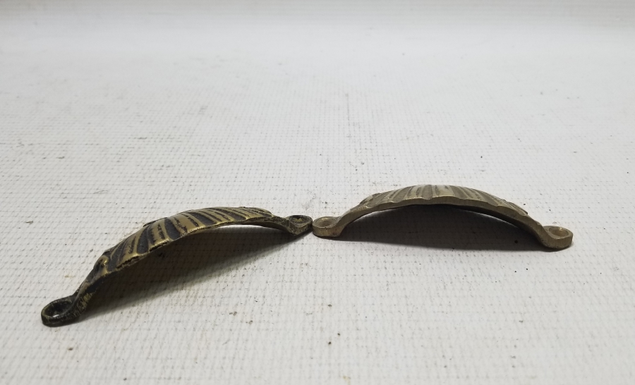 ÜZERİ KABARTMA İŞÇİLİKLİ OSMANLI ÇEKMECE KULBU