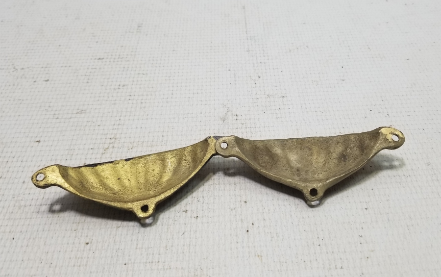 ÜZERİ KABARTMA İŞÇİLİKLİ OSMANLI ÇEKMECE KULBU