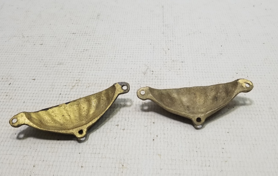 ÜZERİ KABARTMA İŞÇİLİKLİ OSMANLI ÇEKMECE KULBU