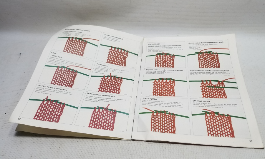 EL ÖRGÜSÜ İSİMLİ DİKİŞ NAKIŞ KİTABI