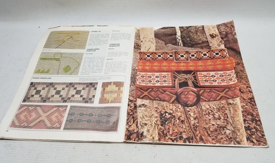 EL ÖRGÜSÜ İSİMLİ DİKİŞ NAKIŞ KİTABI