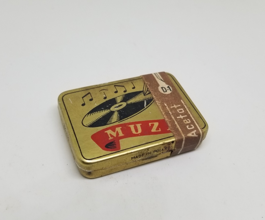 AÇILMAMIŞ KUTUSUNDA ANTİKA GRAMAFON İĞNESİ