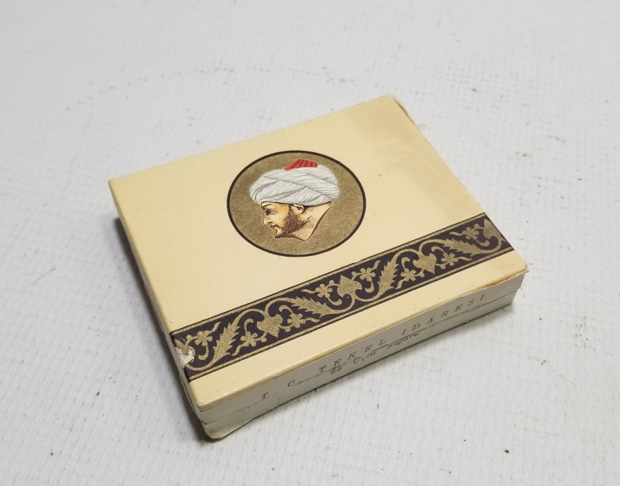 İSTANBUL'UN FETHİNİN 500. YILI ANISINA YAPTIRILMIŞ İÇİ DOLU SİGARA PAKETİ