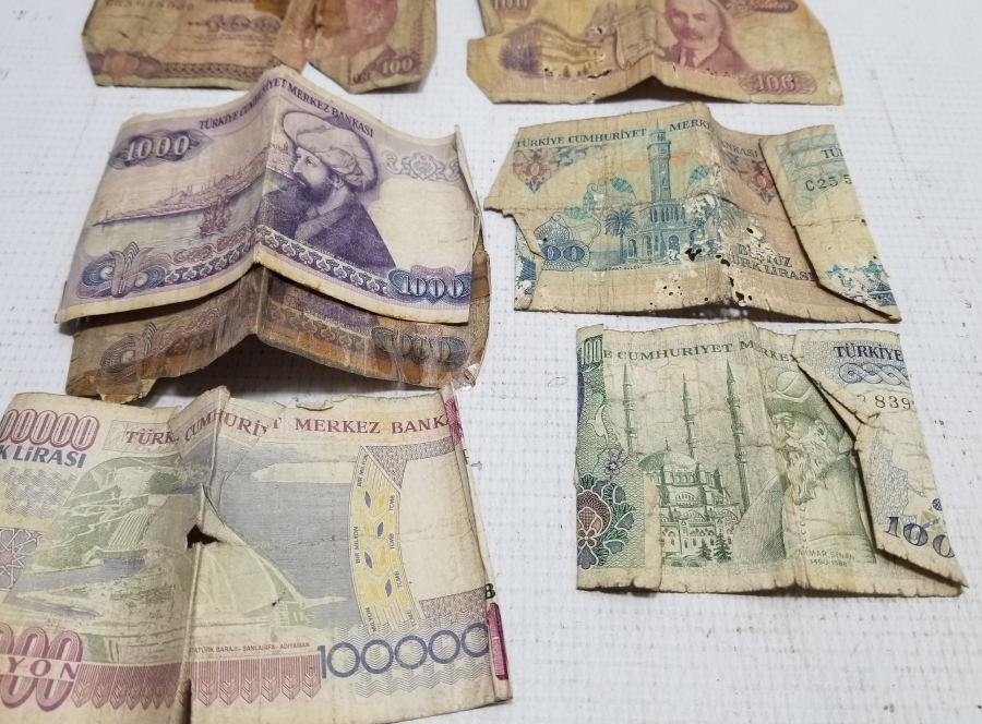 ANTİKA KAĞIT PARA LOTU