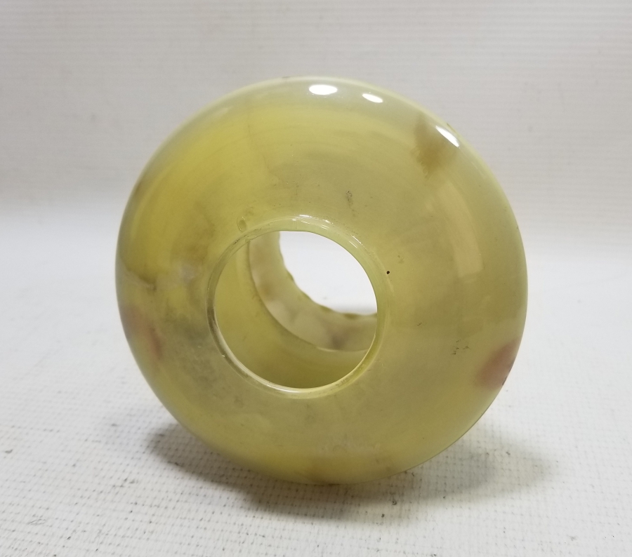 BALGAMLI FORM OSMANLI DÖNEMİ NADİR GAZ LAMBASI FANUSU