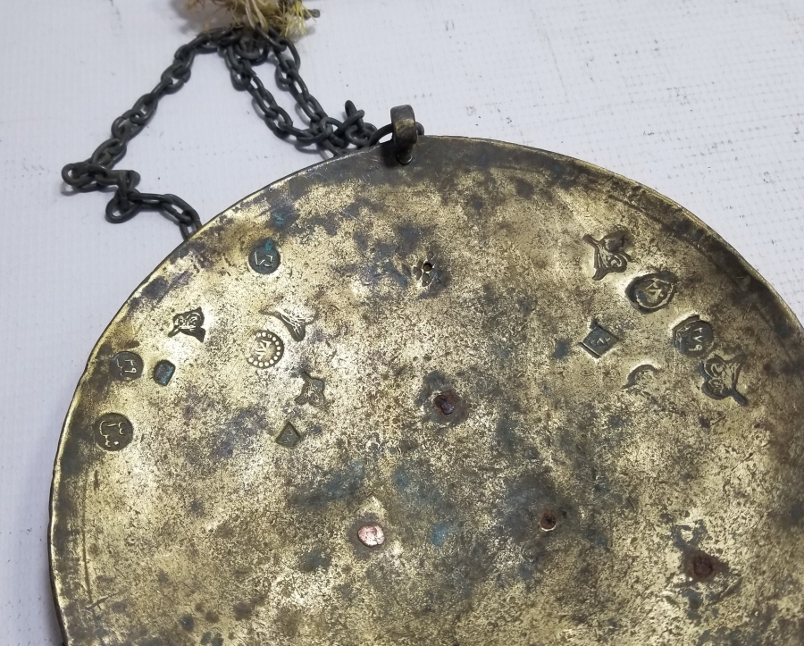 ÜZERİ BOL DAMGALI ÇOK NADİR KEFELİ EL TERAZİSİ