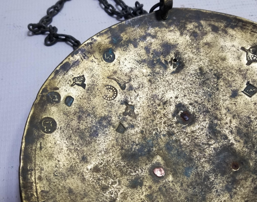 ÜZERİ BOL DAMGALI ÇOK NADİR KEFELİ EL TERAZİSİ