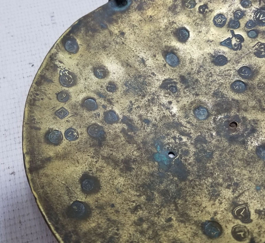 ÜZERİ BOL DAMGALI ÇOK NADİR KEFELİ EL TERAZİSİ