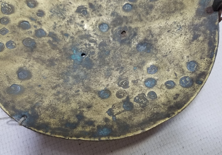 ÜZERİ BOL DAMGALI ÇOK NADİR KEFELİ EL TERAZİSİ