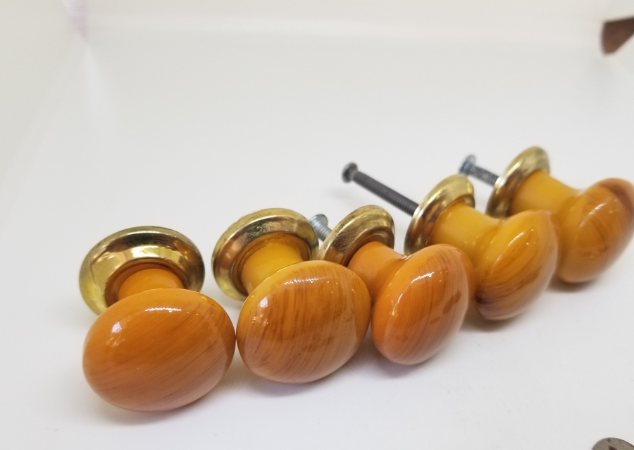 ANTİKA HARELİ KATALİN ÇEKMECE KULBU TAKIMI