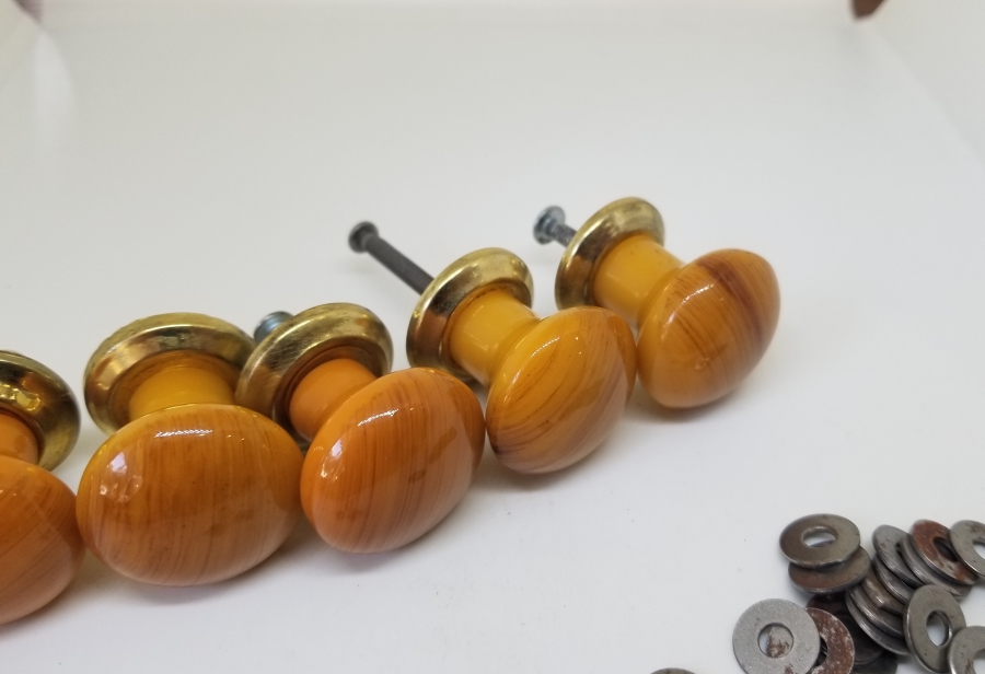 ANTİKA HARELİ KATALİN ÇEKMECE KULBU TAKIMI