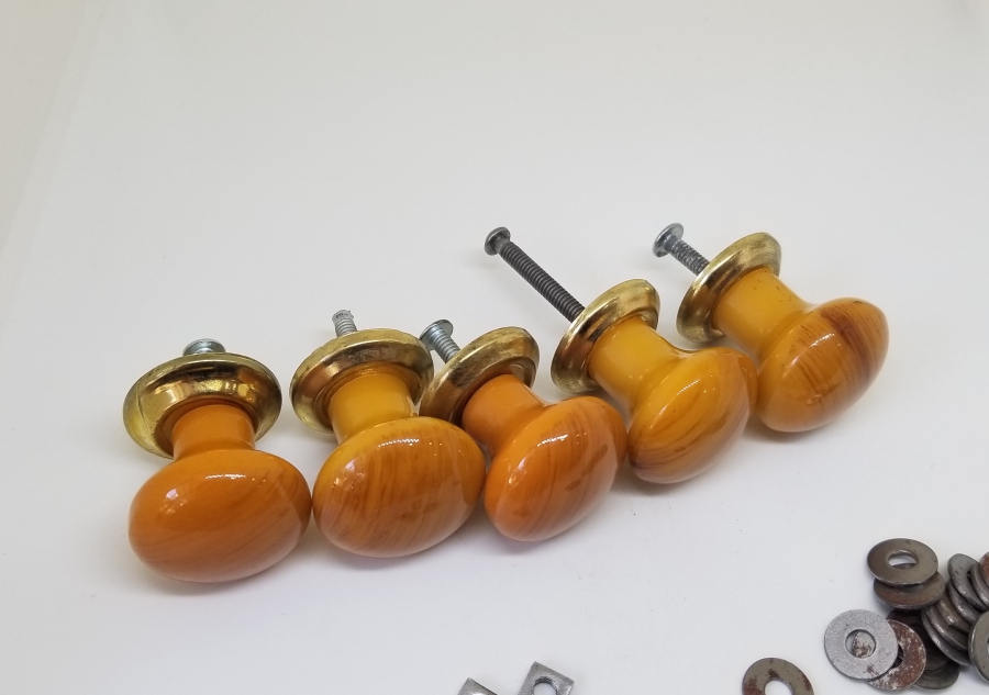 ANTİKA HARELİ KATALİN ÇEKMECE KULBU TAKIMI