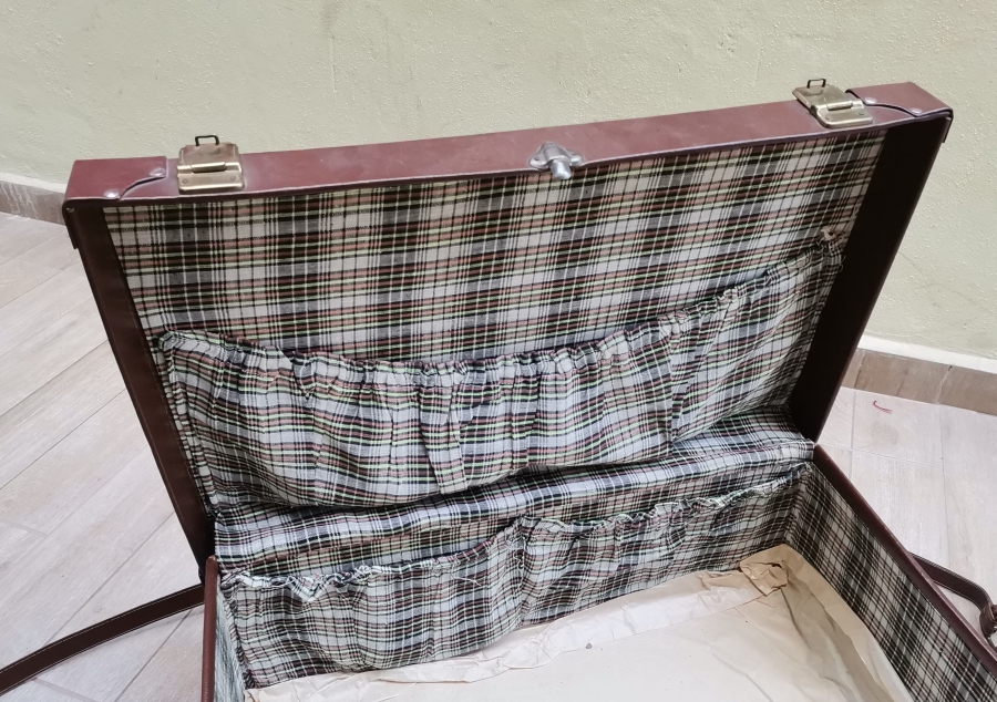 BÜYÜK BOY ANTİKA DERİ BAVUL