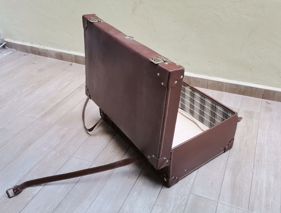 BÜYÜK BOY ANTİKA DERİ BAVUL