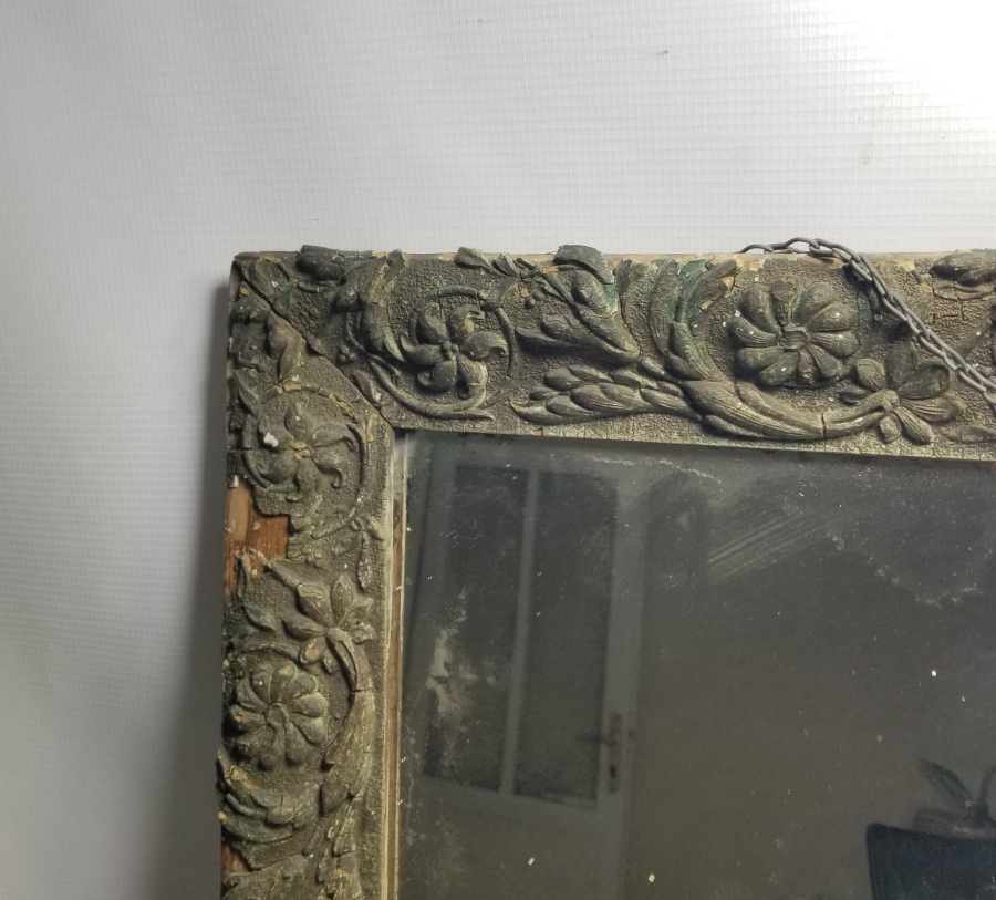 OSMANLI DÖNEMİ NADİR EDİRNEKARİ BÜYÜK BOY AYNA