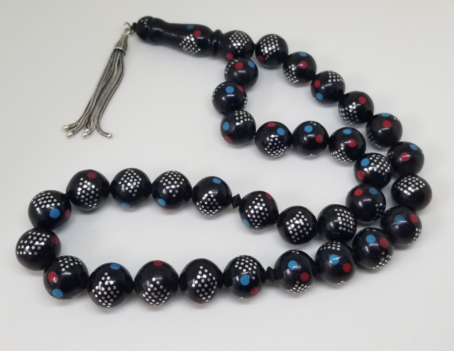 ÜZERİ İŞLEMELİ KUKA TESPİH