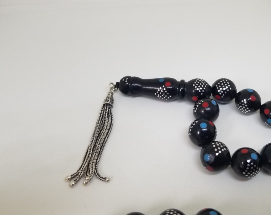 ÜZERİ İŞLEMELİ KUKA TESPİH