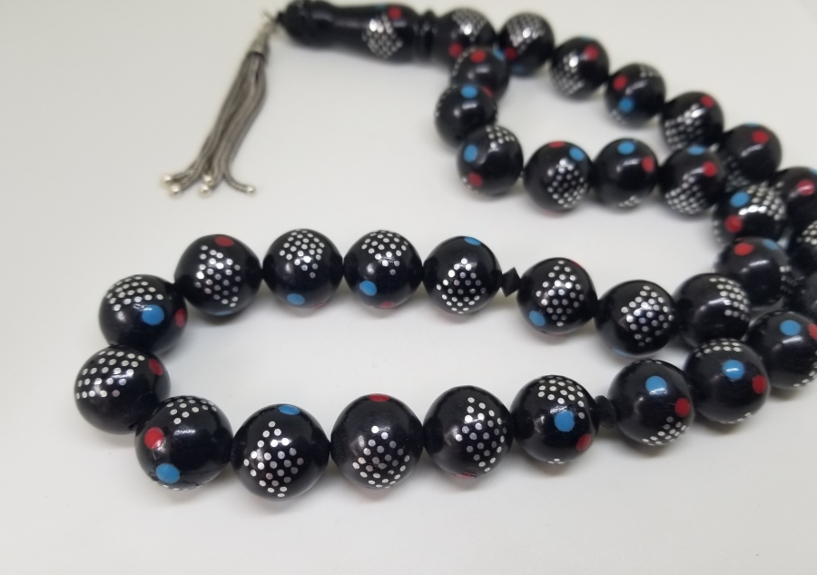 ÜZERİ İŞLEMELİ KUKA TESPİH