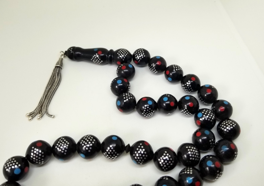 ÜZERİ İŞLEMELİ KUKA TESPİH