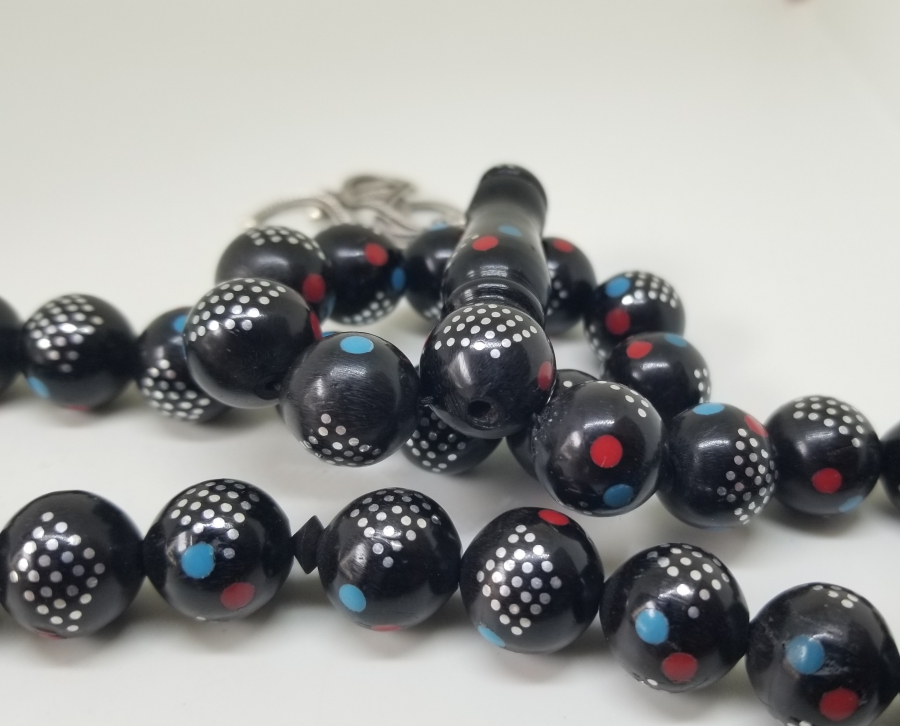 ÜZERİ İŞLEMELİ KUKA TESPİH