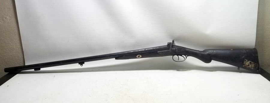 ÜZERİNDE AV SAHNELERİ BULUNAN OSMANLI DÖNEMİ ÇİFTE DOLMA TÜFEK