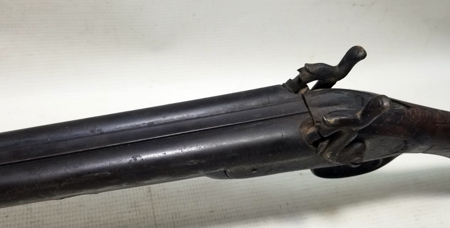 ÜZERİNDE AV SAHNELERİ BULUNAN OSMANLI DÖNEMİ ÇİFTE DOLMA TÜFEK