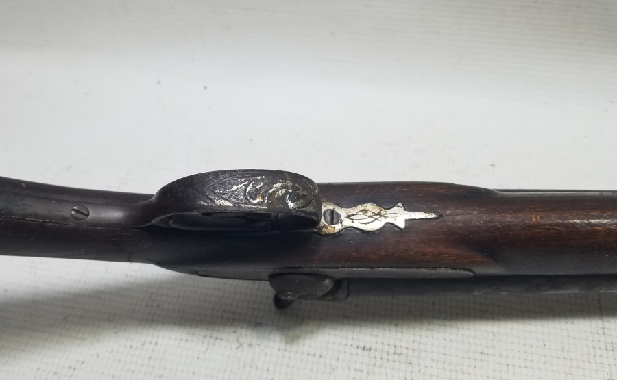 ÜZERİNDE AV SAHNELERİ BULUNAN OSMANLI DÖNEMİ ÇİFTE DOLMA TÜFEK