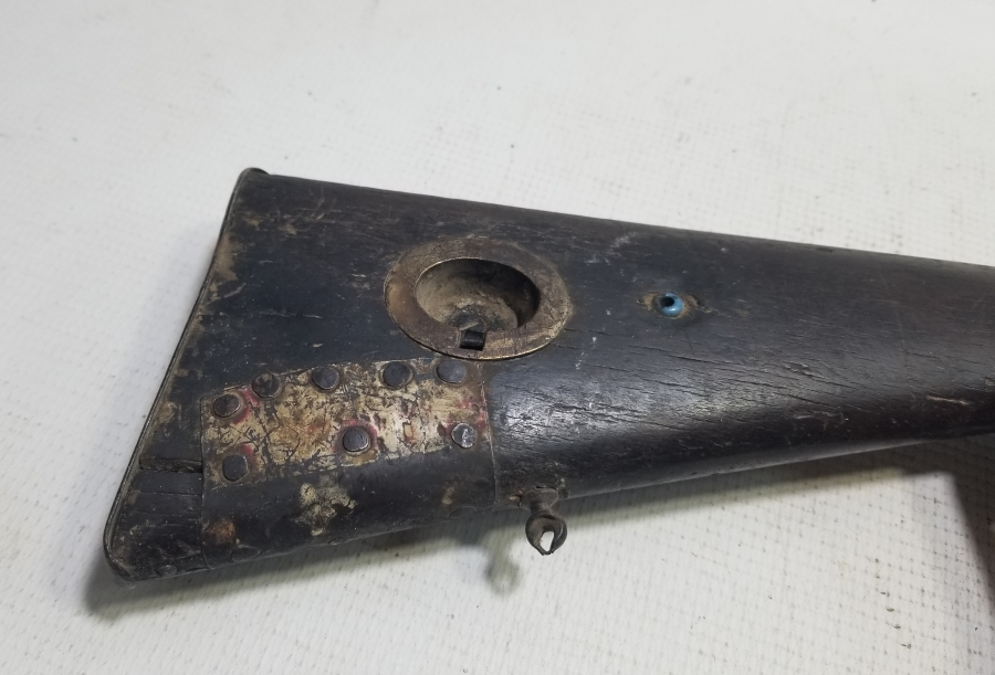 ÜZERİNDE AV SAHNELERİ BULUNAN OSMANLI DÖNEMİ ÇİFTE DOLMA TÜFEK