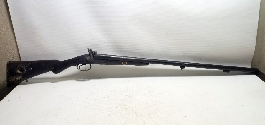 ÜZERİNDE AV SAHNELERİ BULUNAN OSMANLI DÖNEMİ ÇİFTE DOLMA TÜFEK