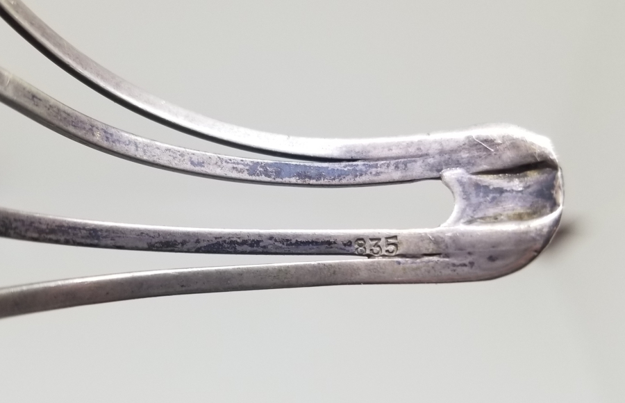 ÖZEL YAPIM FOSİLLİ KEHRİBAR GÜMÜŞ BİLEZİK